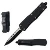 9" Black Tactical Recon OTF Combat Drop Point Blade Knife -Knife Shop 10 929CBP