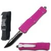 7" Street Walker Out Of The Front OTF Knife - Pink Handle -Knife Shop 112SPKCP20 20Copy