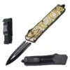 9" Tactical Golden Dragon Out Of The Front OTF Combat Knife -Knife Shop 115GD20 20Copy