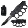 Biker USA Knuckle OTF Knife - Black Handle -Knife Shop 143BK