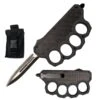 Carbon Fiber Knuckle Out The Front OTF Knife -Knife Shop 159BKDP