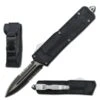 8.75" Automatic Inner Demon Dual Action Out Of The Front Knife -Knife Shop 192BKDS