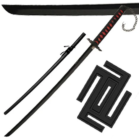 40 Inch Overall Ichingo's Tensa Zangetsu Katana Sword 3 40 Inch Overall Ichingo's Tensa Zangetsu Katana Sword