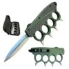 Spiked OTF Automatic Carbon Fiber Knuckle Out The Front Knife -Knife Shop 253GN20copy