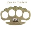 USA Initial 100% Pure Brass Knuckle Paper Weight Accessory -Knife Shop 6A1 BN2847
