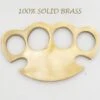 Four Finger Paperweight 100% Brass Knuckle -Knife Shop 6A1 BN2912