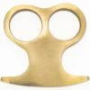 Solid Brass Two-Finger Knuckle Paper Weight -Knife Shop 6B2 BN2862 2