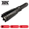 DZS Multifunction Led Flashlight With 25 Million Volts Stun Gun And Glass Breaker -Knife Shop DZS X4