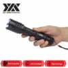 DZS Black Delta Stun Gun 10 Million Volt Rechargeable With LED Flashlight 2 DZS Black Delta Stun Gun 10 Million Volt Rechargeable With LED Flashlight -Knife Shop DZS1500BK1