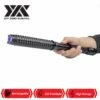 DZS LED Tactical Flash Light Stun Gun Expandable Baton 16.5" - 18.75" -Knife Shop DZS5001