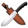 Elk Ridge Fixed Blade Hunting Knife With Leather Sheath -Knife Shop ER 438PBK