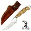 Elk Ridge Fixed Blade Knife - Maplewood Handle -Knife Shop ER059.1