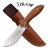 Elk Ridge Fixed Blade Full Tang Hunting Knife Red Wood Handle -Knife Shop ER20003RW