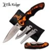 Elk Ridge Inter-changeable Blade Folding Pocket Knife Orange Camo -Knife Shop ER942OC