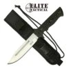 Elite Tactical Bowie Knife12 Inch Fixed Blade Knife Micarta Handle -Knife Shop ET 1017
