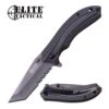 Elite Tactical Pocket Knife 7.5 Inch G10 Handle Spring Assisted Knife -Knife Shop ET A1023 SO