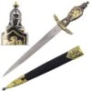Lion Crusader Dagger With Scabbard 1 Lion Crusader Dagger With Scabbard -Knife Shop FL22230