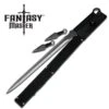 28" Ninja Sword With 6" Kunai Throwers Set - Rough Finish -Knife Shop FM644D