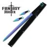 28 Inch Ninja Sword With 6 Inch Kunai Throwers Set - Rainbow 1 28 Inch Ninja Sword With 6 Inch Kunai Throwers Set - Rainbow -Knife Shop FM644DRB