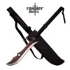 Fantasy Master 27.5 Inch Short Sword Red Blood Splatter Blade -Knife Shop FM669