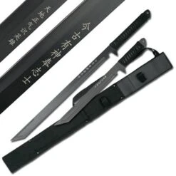 Black Twin Ninja Sword Set