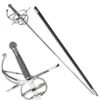 Rapier Sword With Steel Wire Wrapped Handle -Knife Shop KS5920.1