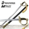 Marines The Few The Proud Military Sword Gold Handle