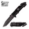 MTech USA Marines Tactical Spring Assisted Knife Stone Wash -Knife Shop MA1052SW