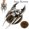 Skull Claw Knife With 6 Blades - Plaque -Knife Shop MC2091