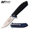 Pocket Knife Frame Lock System 4.75 Inch Black Blue Handle -Knife Shop MT 1068BL