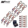 Mtech 4.3 Inch US Flag Spring Assisted Knife 12 Piece POP Box -Knife Shop MT A1179POP