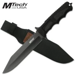 Mtech Tactical Fixed Blade Survival Bowie Knife