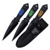 Dragon Design 8.5 Inch Throwing Knives 3 Piece Set -Knife Shop PP 133 3