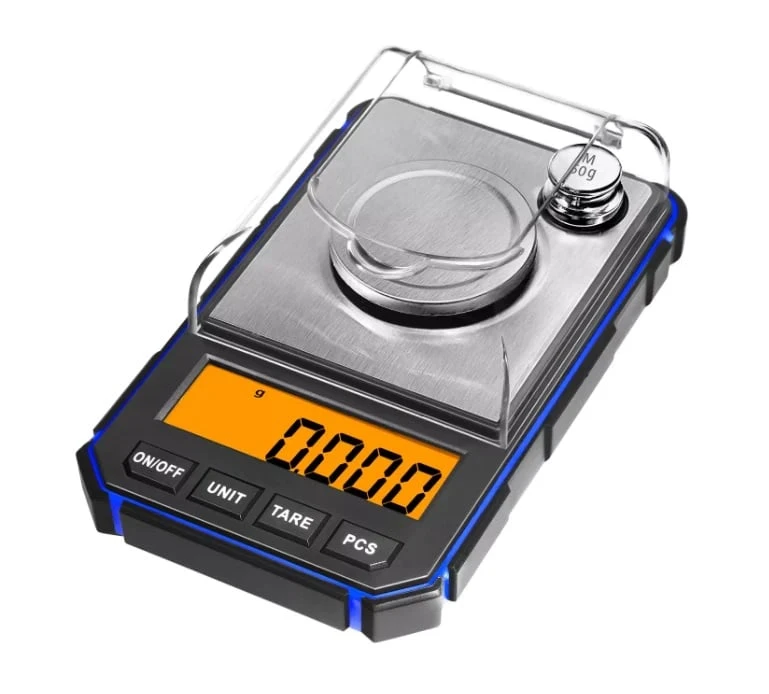 Fuzion Professional Digital Milligram Scale 50g X 0.001g With Accessories 3 Fuzion Professional Digital Milligram Scale 50g X 0.001g With Accessories