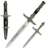 2 Piece Egyptian Mummy Short Sword Dagger Set With Sheath -Knife Shop S2370D.1