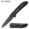 Tac Force Pocket Knife With Rapid Lock Manual Folding Knife Black Blade -Knife Shop TF 1035BK