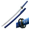 7MM Hand Forged Carbon Steel Blue Katana With Real Ray Skin -Knife Shop TR001 BL