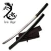Ten Ryu Hand Sharpen Black Shiraysaya With Sword Bag -Knife Shop TR025BK