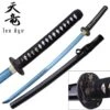 Ten Ryu 41 Inch Hand Forged Samurai Sword - Blue Carbon Steel Blade