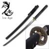 Ten Ryu 42 Inch Handmade 1045 Carbon Steel Blade Samurai Sword Black -Knife Shop TR036BK