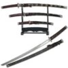 Black With Gold Splash Japanese Katana Sword Set -Knife Shop YK58B4.1