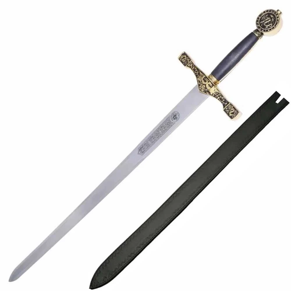 King Arthur’s Excalibur Sword Collectors Edition With Leather Sheath 3 King Arthur’s Excalibur Sword Collectors Edition With Leather Sheath
